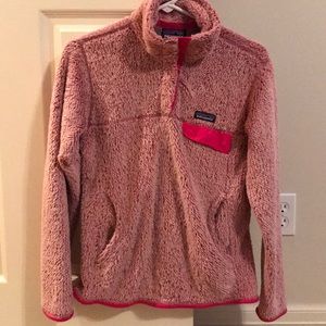Pink Patagonia pullover